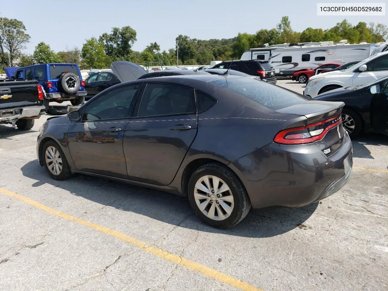 2016 Dodge Dart Se Aero VIN: 1C3CDFDH5GD529682 Lot: 70016984