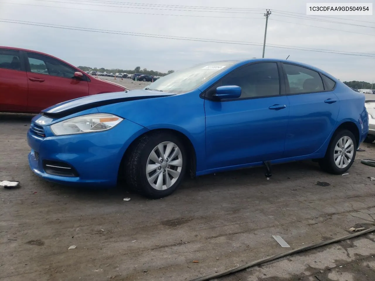 2016 Dodge Dart Se VIN: 1C3CDFAA9GD504954 Lot: 70238854