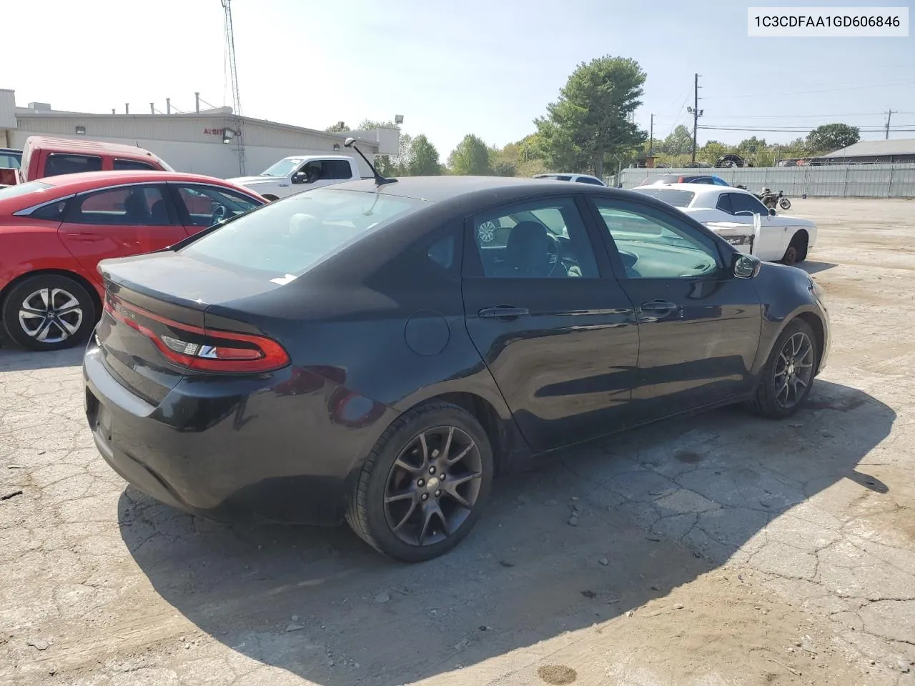 2016 Dodge Dart Se VIN: 1C3CDFAA1GD606846 Lot: 71035774