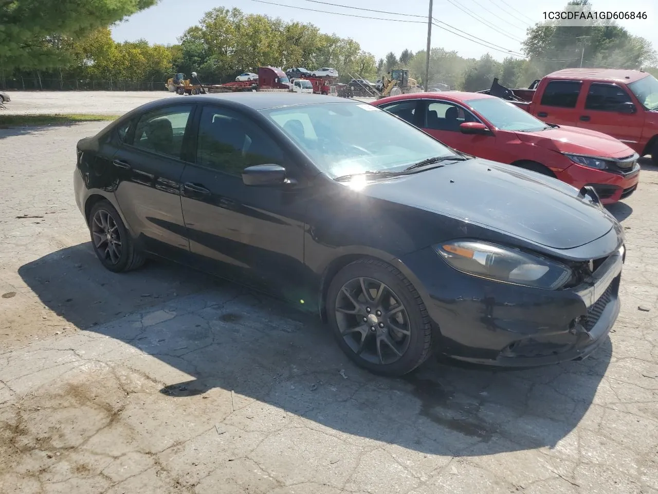 2016 Dodge Dart Se VIN: 1C3CDFAA1GD606846 Lot: 71035774