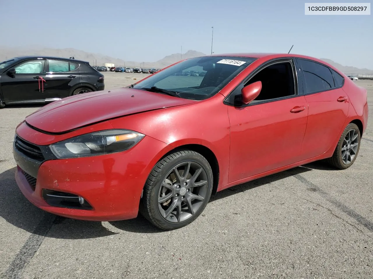 2016 Dodge Dart Sxt VIN: 1C3CDFBB9GD508297 Lot: 71116164