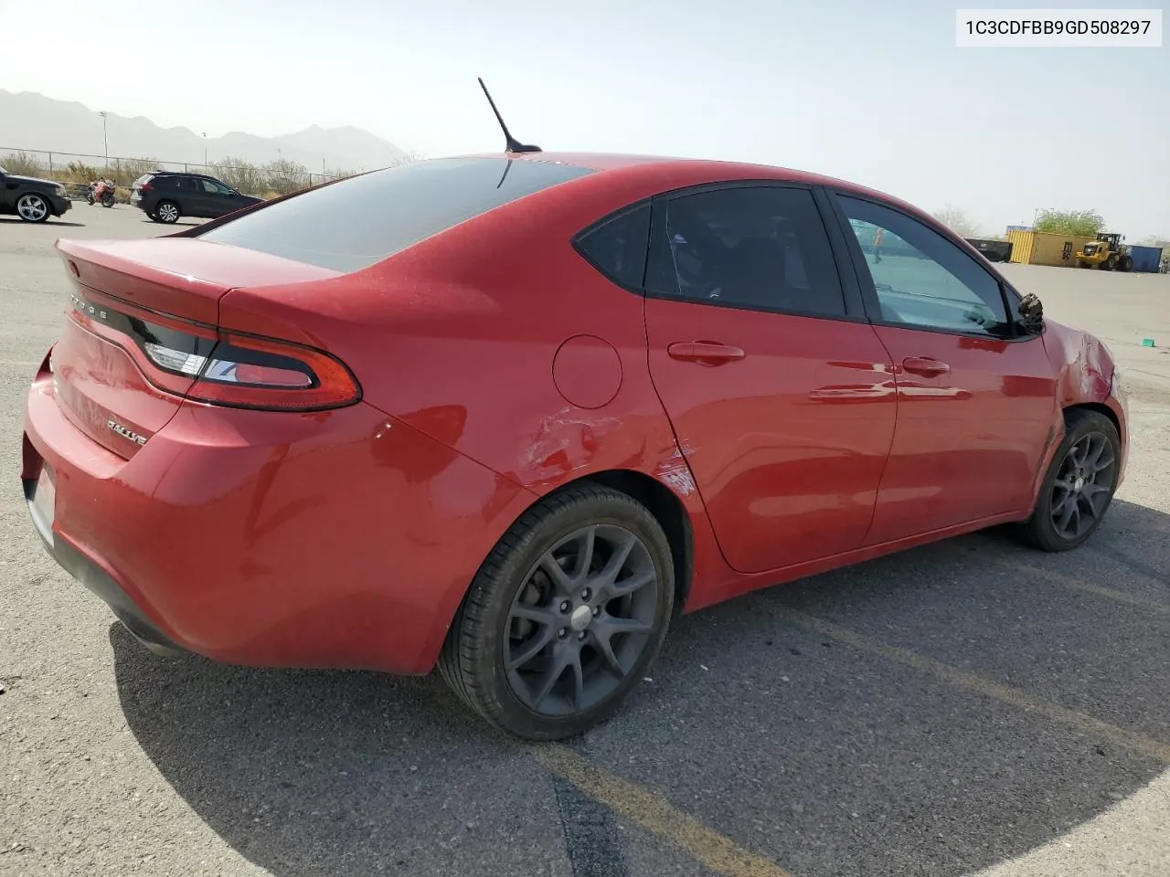 2016 Dodge Dart Sxt VIN: 1C3CDFBB9GD508297 Lot: 71116164