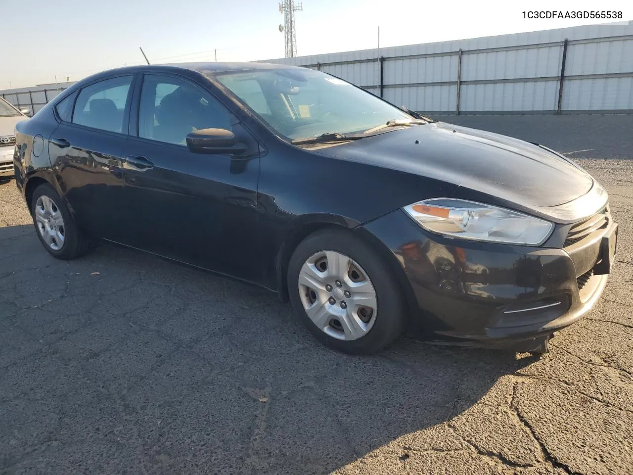 2016 Dodge Dart Se VIN: 1C3CDFAA3GD565538 Lot: 71225954