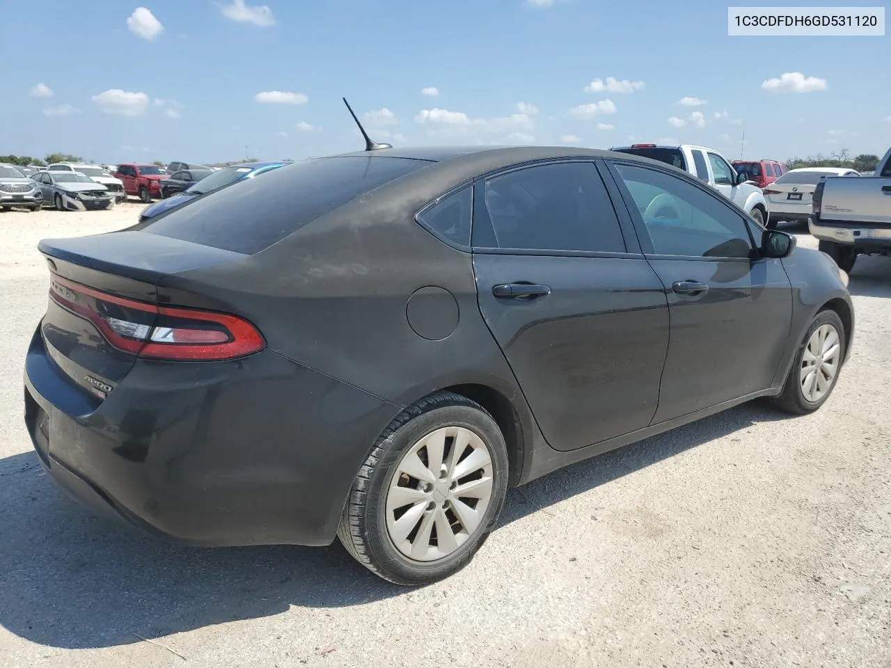 2016 Dodge Dart Se Aero VIN: 1C3CDFDH6GD531120 Lot: 71894904