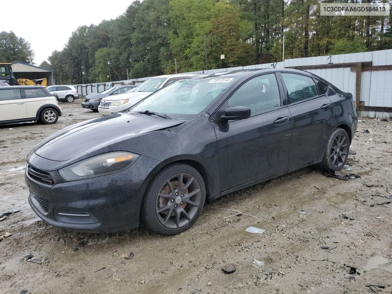 2016 Dodge Dart Se VIN: 1C3CDFAA6GD584813 Lot: 71917314