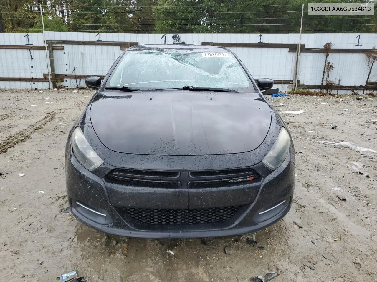 2016 Dodge Dart Se VIN: 1C3CDFAA6GD584813 Lot: 71917314