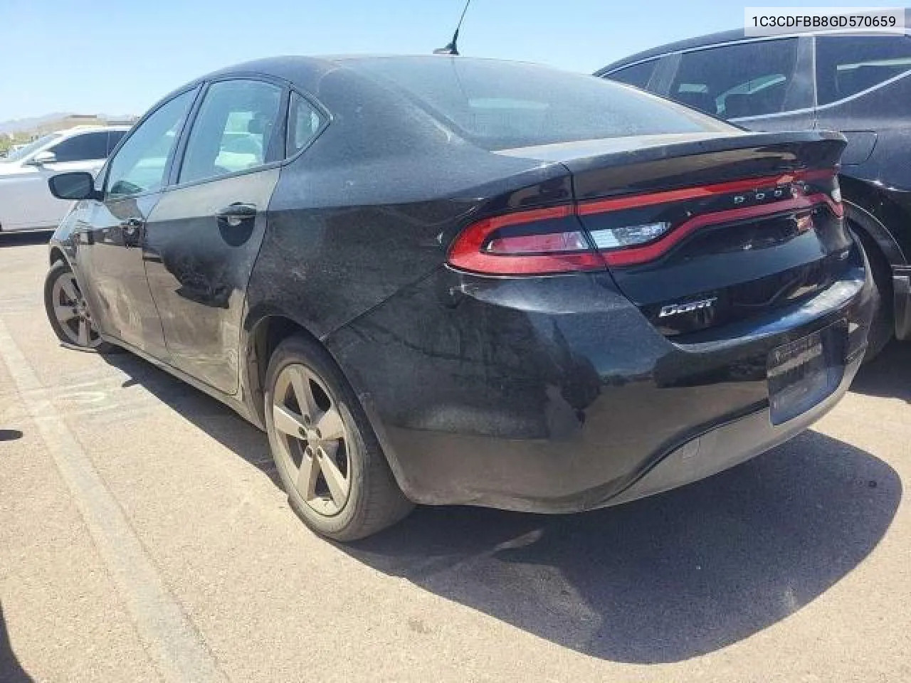 1C3CDFBB8GD570659 2016 Dodge Dart Sxt