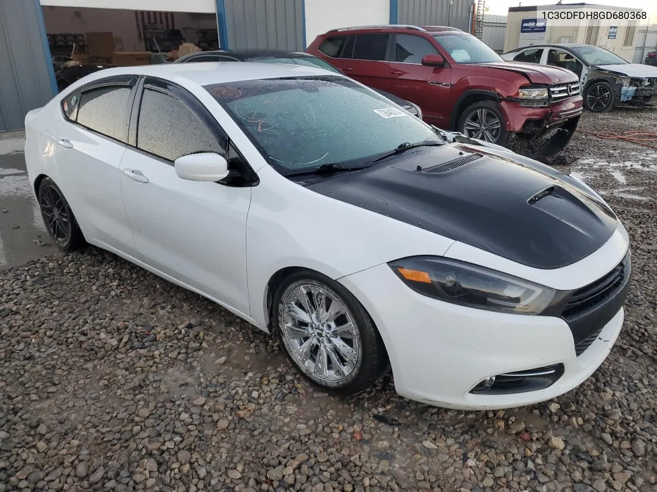 2016 Dodge Dart Se Aero VIN: 1C3CDFDH8GD680368 Lot: 72646374