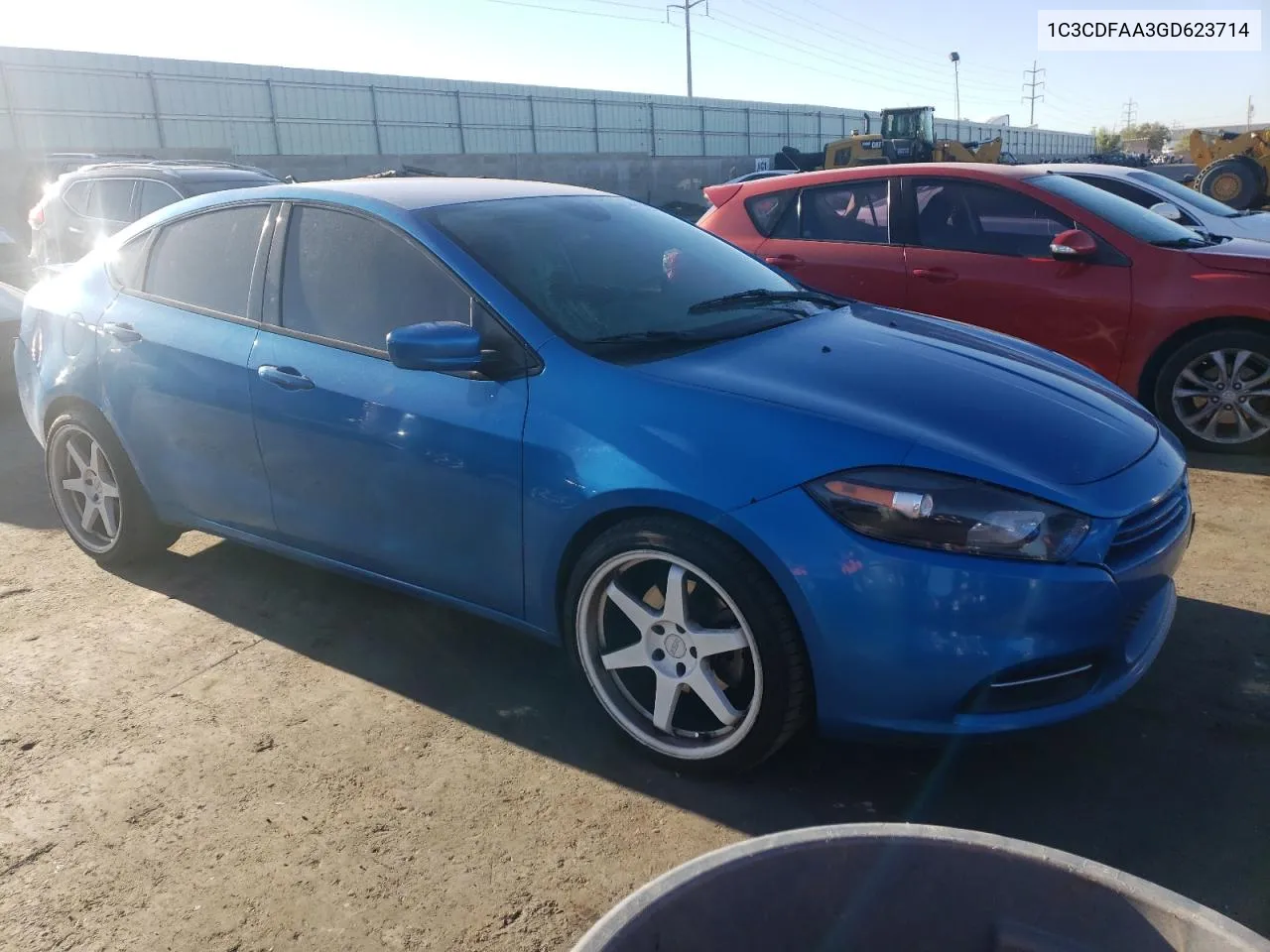 2016 Dodge Dart Se VIN: 1C3CDFAA3GD623714 Lot: 72997974