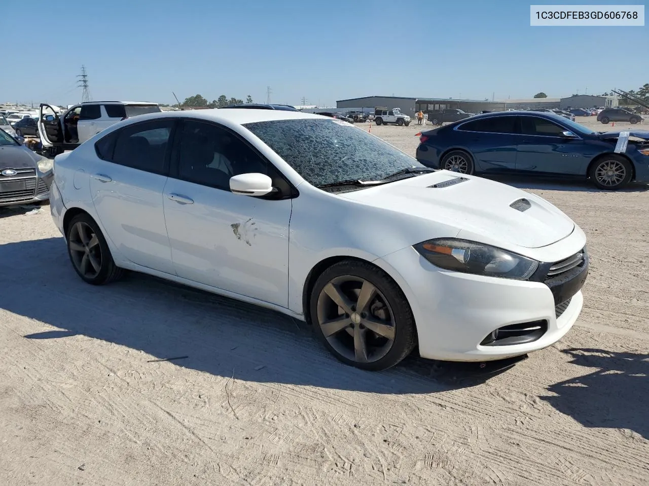 2016 Dodge Dart Gt VIN: 1C3CDFEB3GD606768 Lot: 73596144