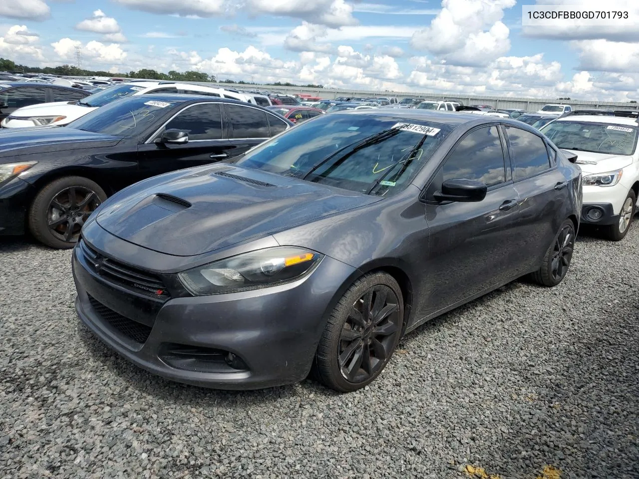 2016 Dodge Dart Sxt VIN: 1C3CDFBB0GD701793 Lot: 73812904