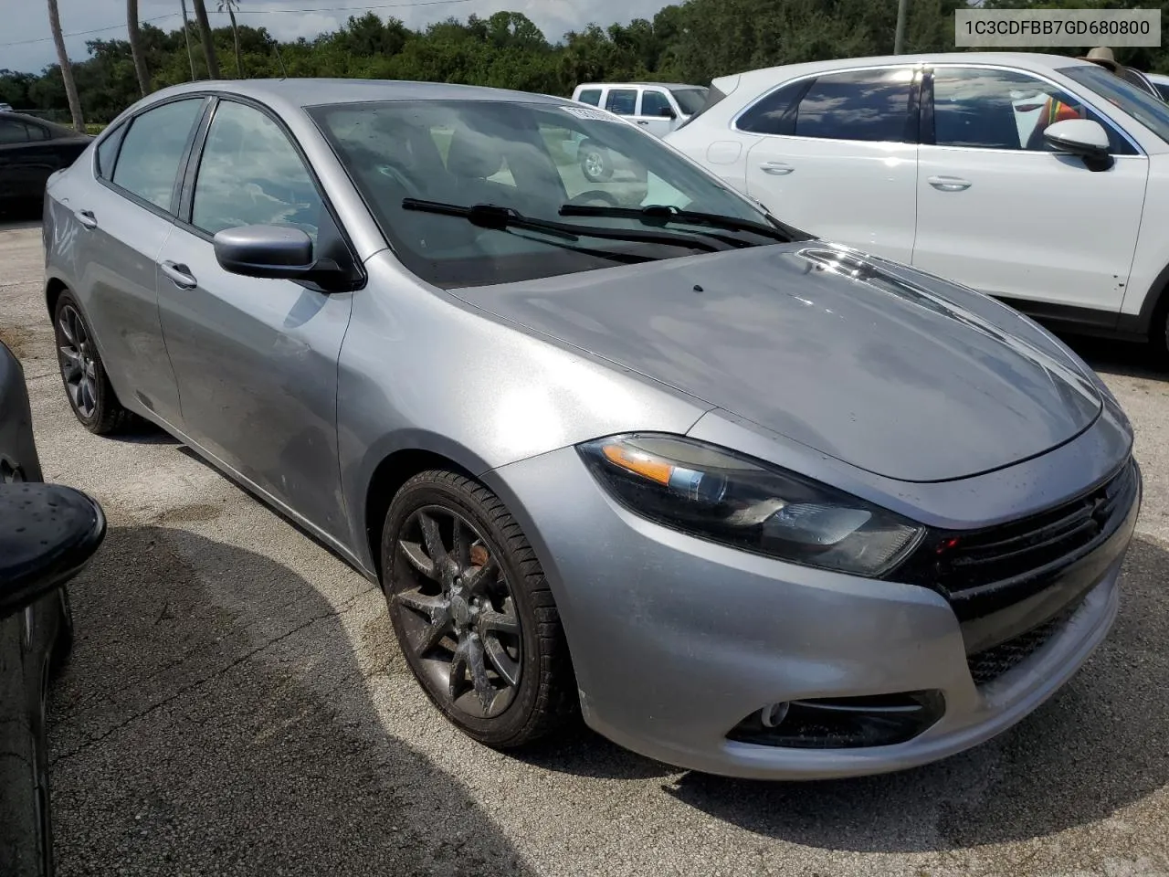 2016 Dodge Dart Sxt VIN: 1C3CDFBB7GD680800 Lot: 73870664