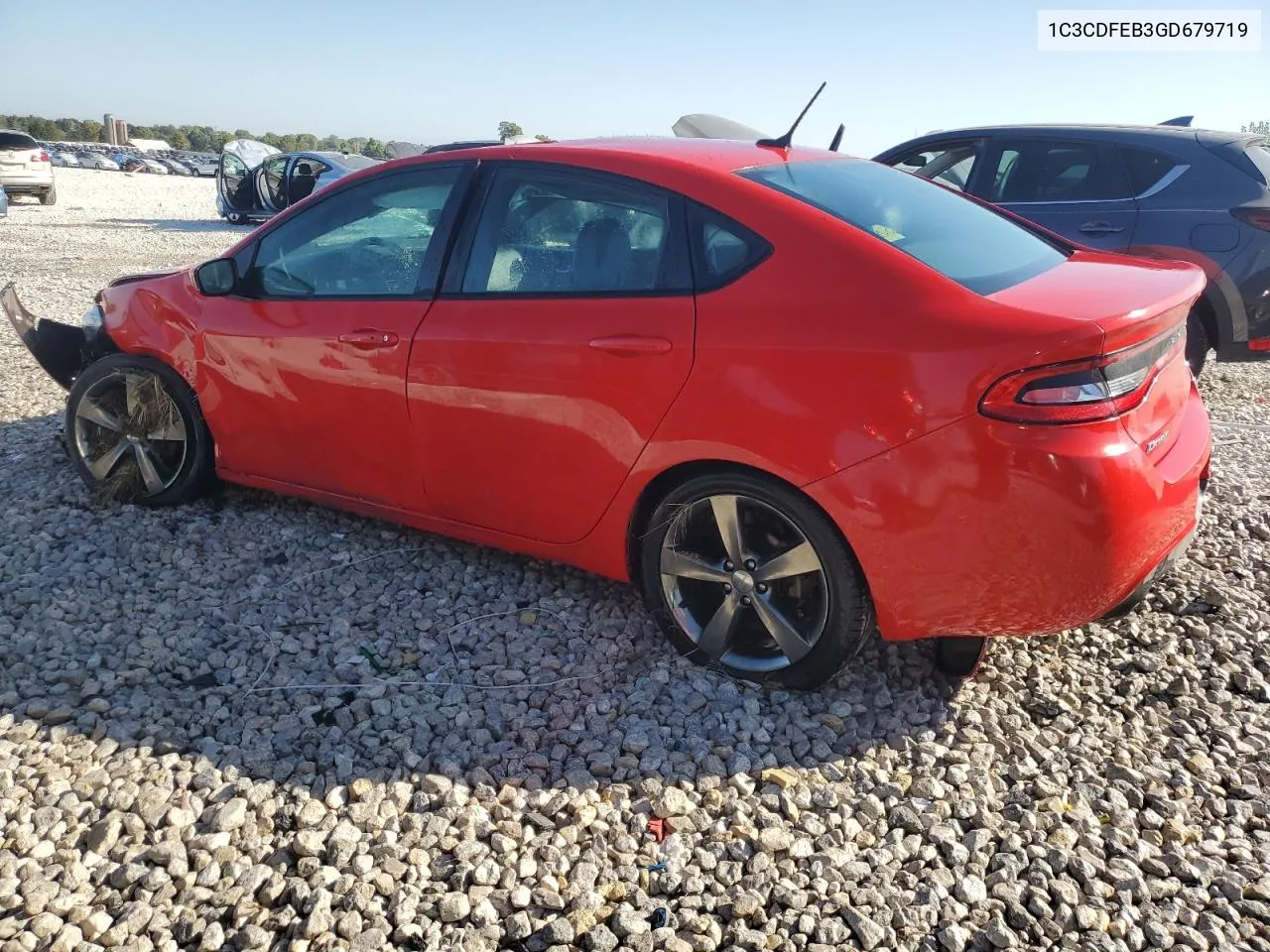 1C3CDFEB3GD679719 2016 Dodge Dart Gt