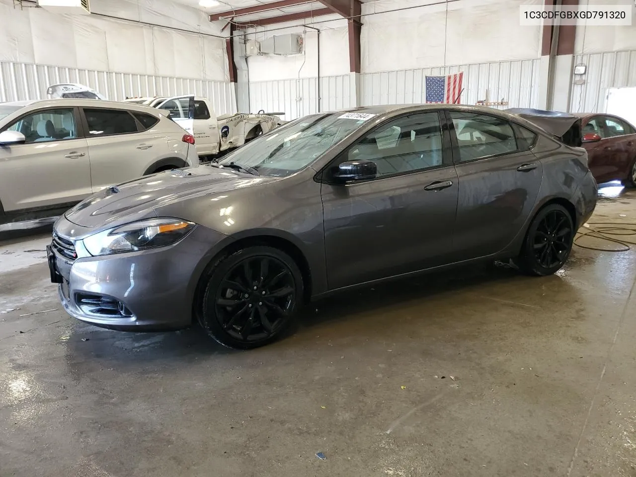 2016 Dodge Dart Gt Sport VIN: 1C3CDFGBXGD791320 Lot: 74371644