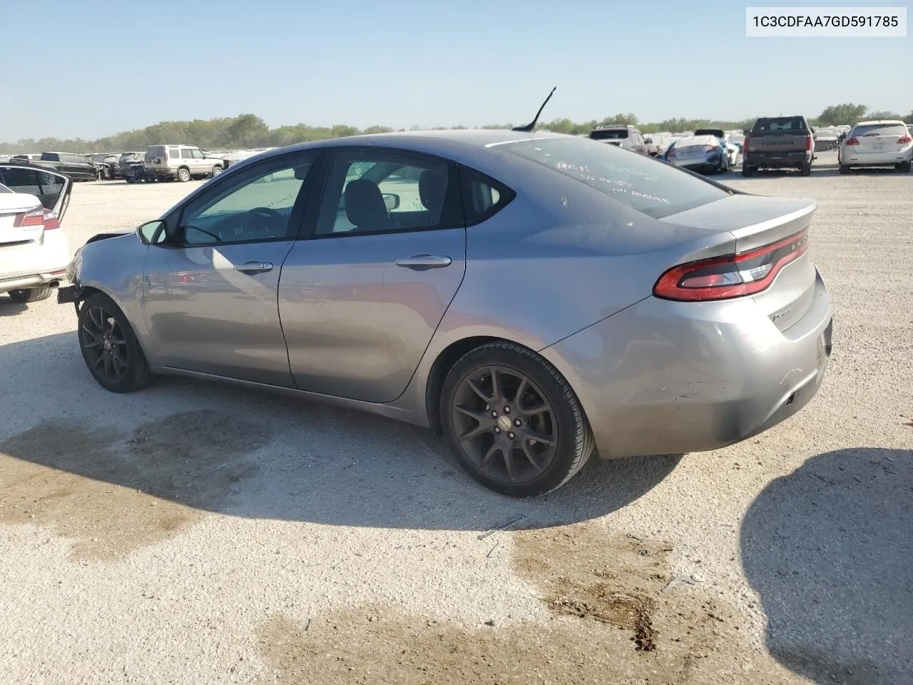 2016 Dodge Dart Se VIN: 1C3CDFAA7GD591785 Lot: 74944244