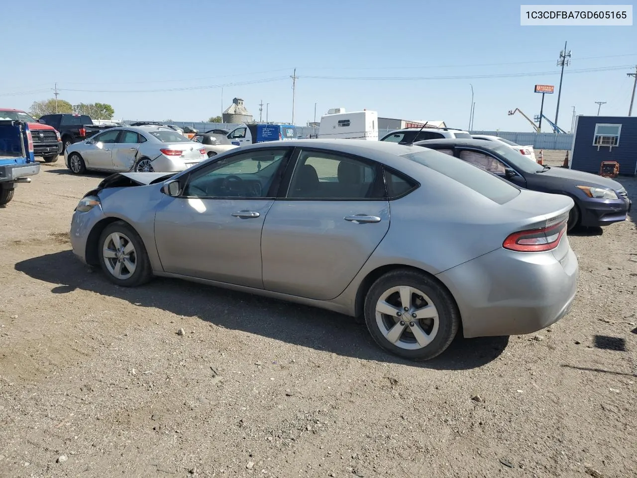 2016 Dodge Dart Sxt VIN: 1C3CDFBA7GD605165 Lot: 75181524