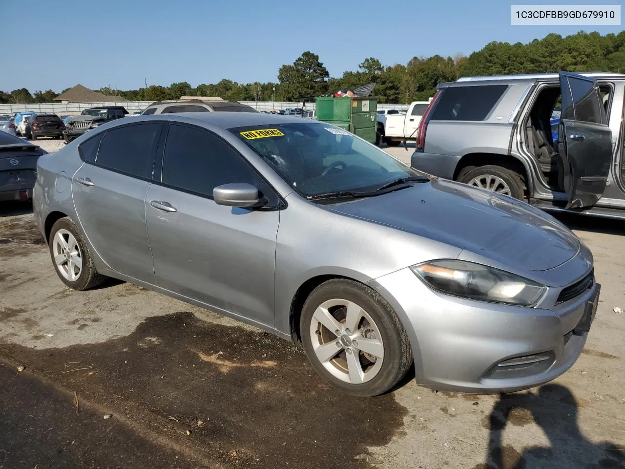 2016 Dodge Dart Sxt VIN: 1C3CDFBB9GD679910 Lot: 75510174