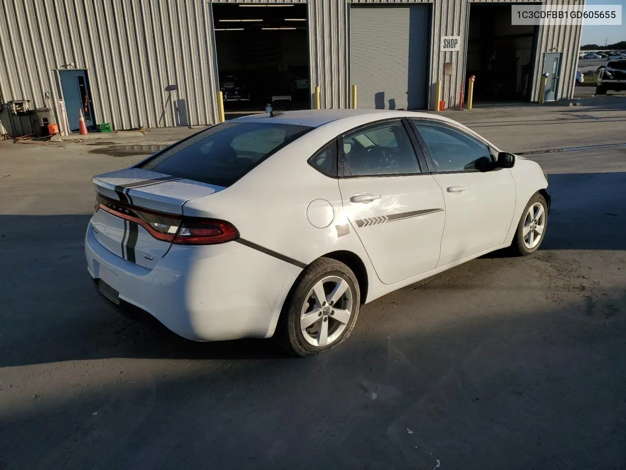 2016 Dodge Dart Sxt VIN: 1C3CDFBB1GD605655 Lot: 75771544