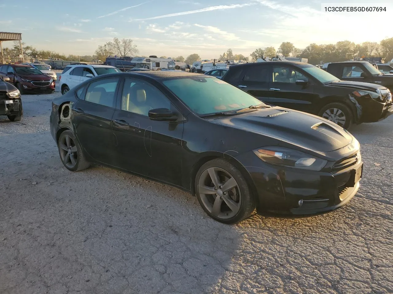 2016 Dodge Dart Gt VIN: 1C3CDFEB5GD607694 Lot: 76001164