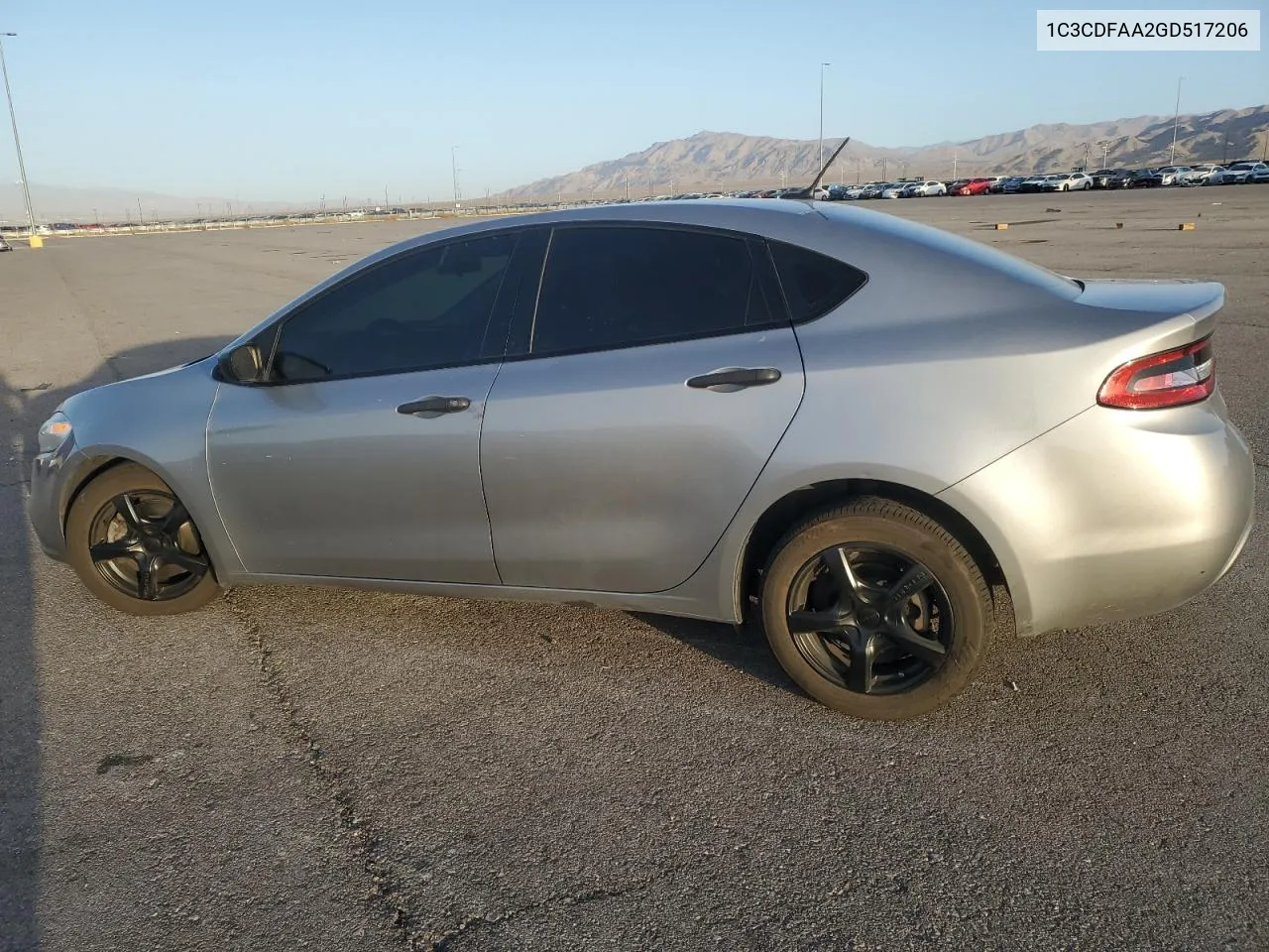 2016 Dodge Dart Se VIN: 1C3CDFAA2GD517206 Lot: 76418074