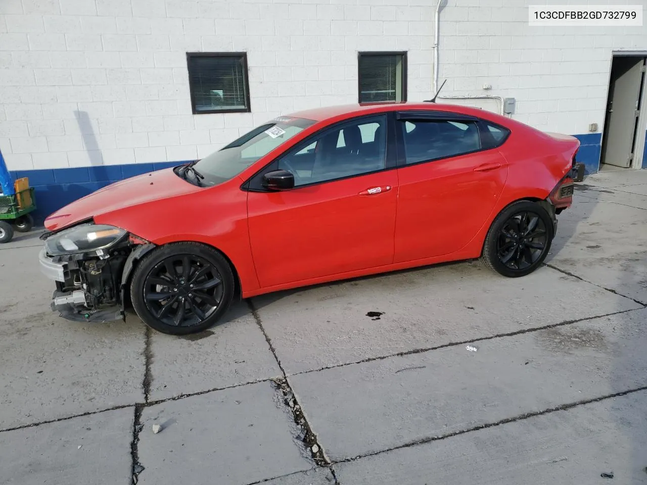 1C3CDFBB2GD732799 2016 Dodge Dart Sxt