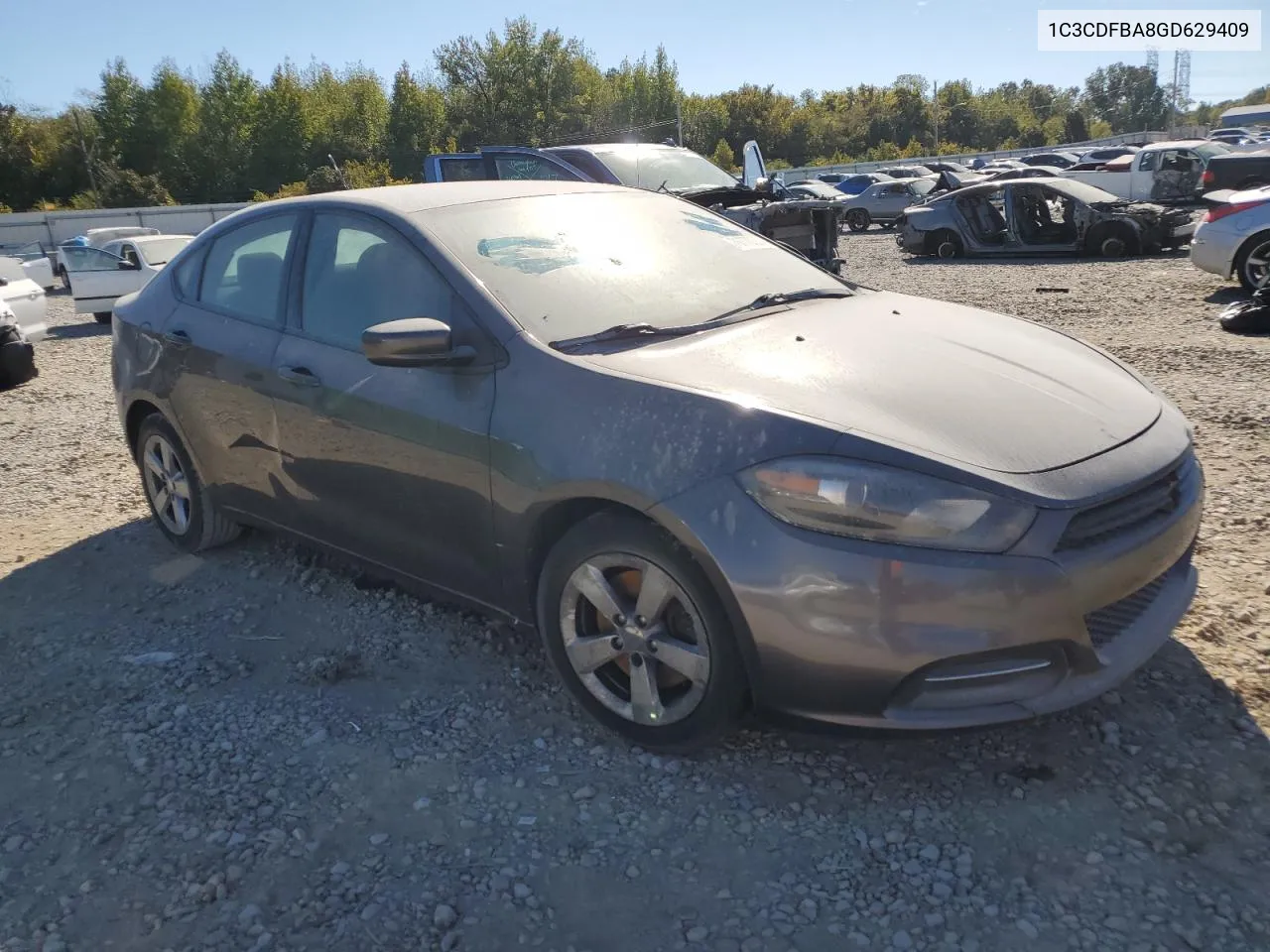 1C3CDFBA8GD629409 2016 Dodge Dart Sxt