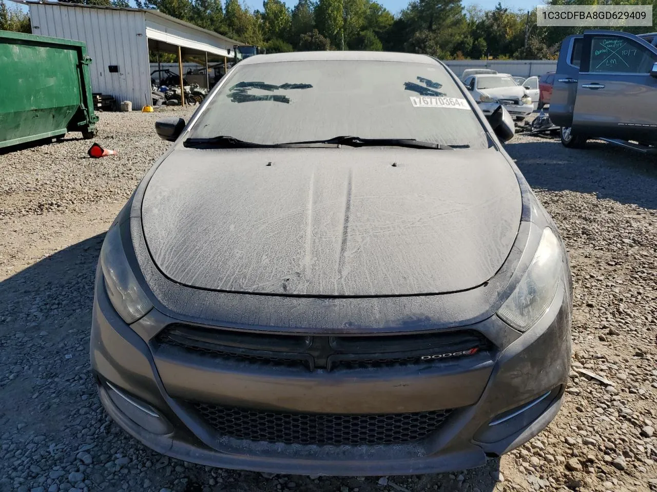 1C3CDFBA8GD629409 2016 Dodge Dart Sxt