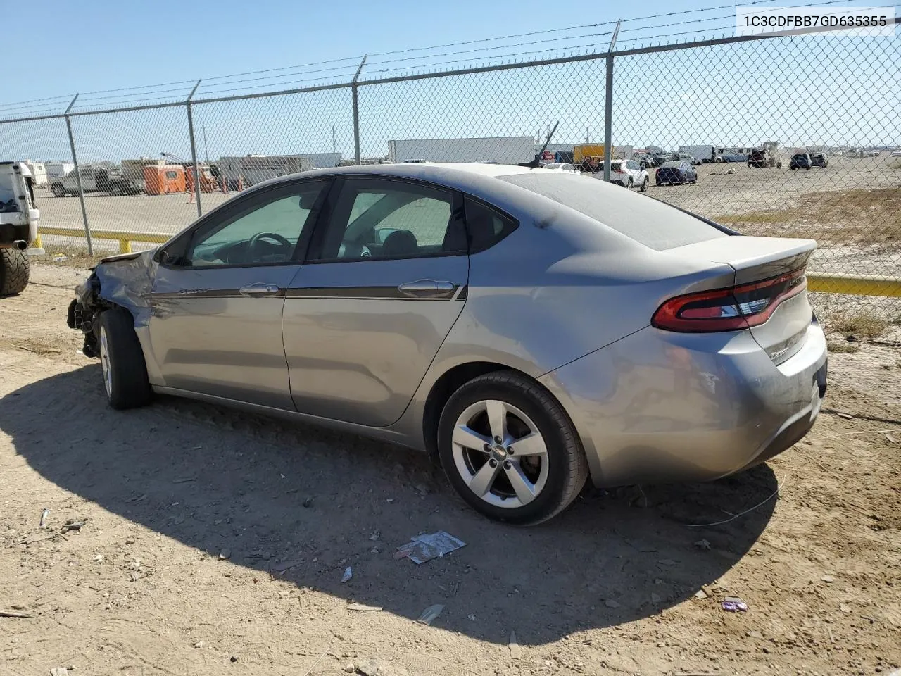 2016 Dodge Dart Sxt VIN: 1C3CDFBB7GD635355 Lot: 77045624