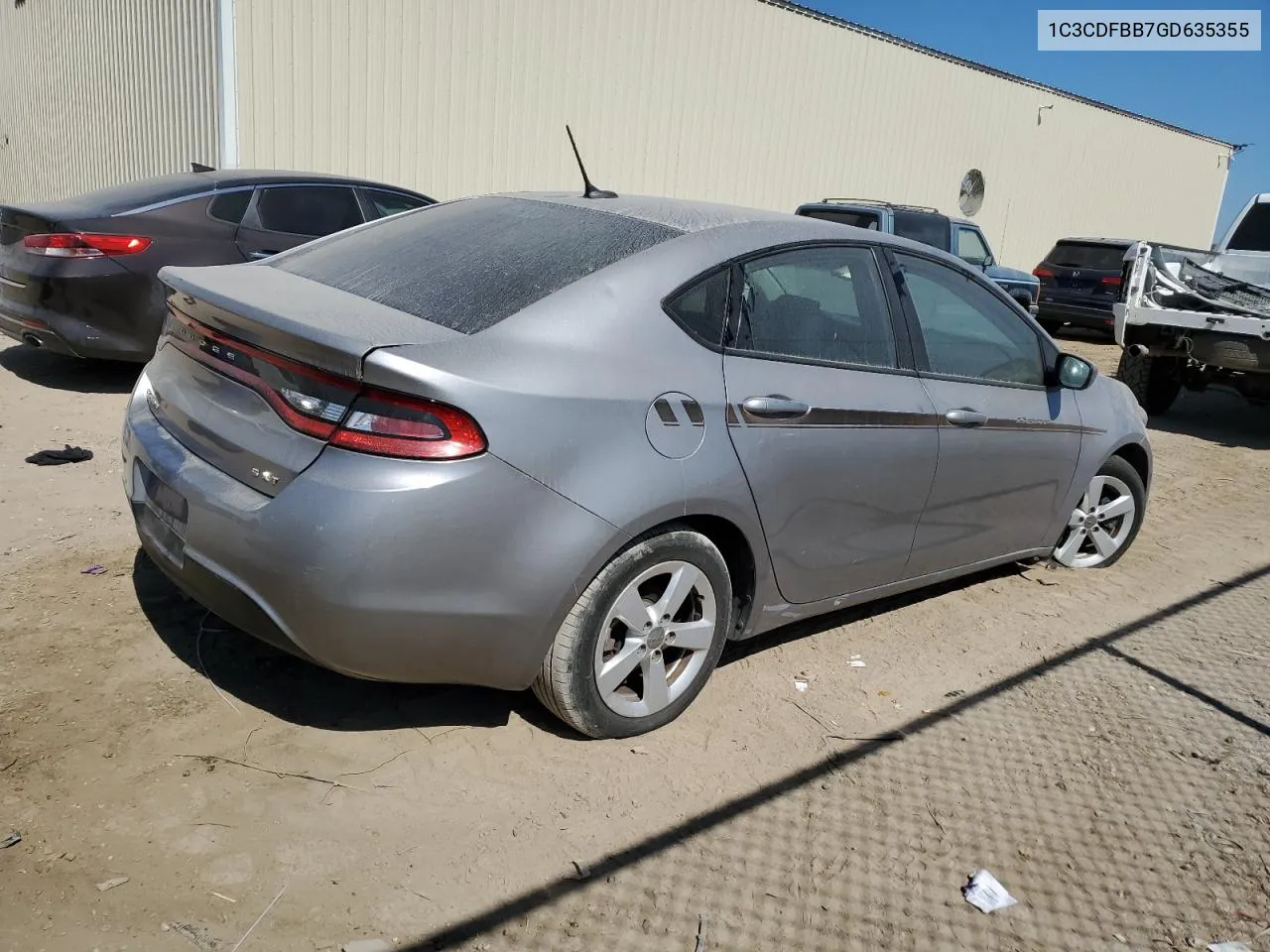 1C3CDFBB7GD635355 2016 Dodge Dart Sxt