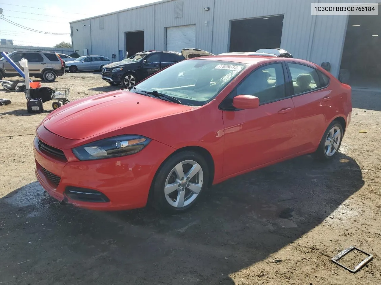 2016 Dodge Dart Sxt VIN: 1C3CDFBB3GD766184 Lot: 77095644