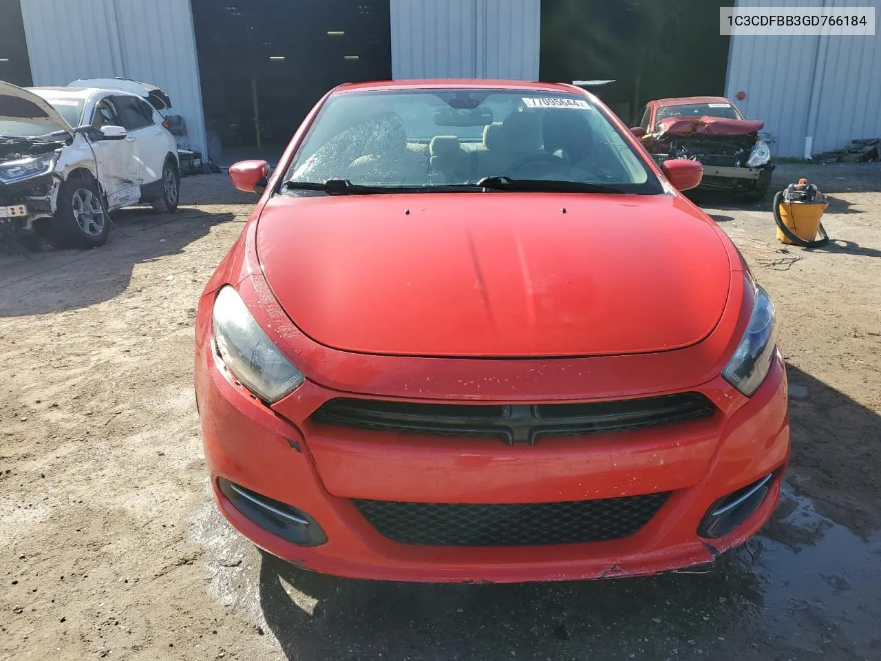 2016 Dodge Dart Sxt VIN: 1C3CDFBB3GD766184 Lot: 77095644