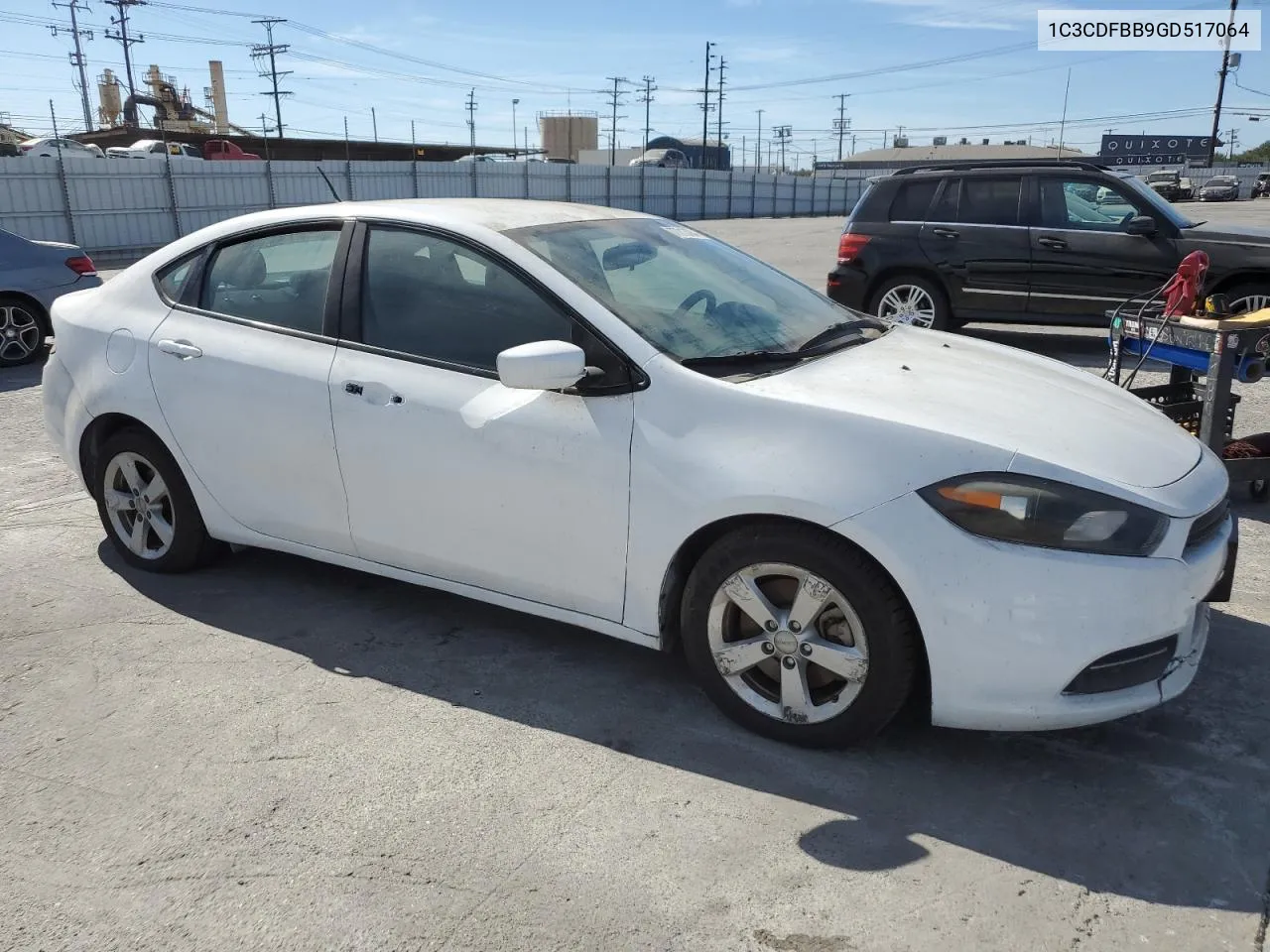 2016 Dodge Dart Sxt VIN: 1C3CDFBB9GD517064 Lot: 77213784