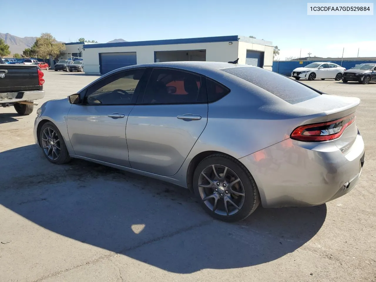 2016 Dodge Dart Se VIN: 1C3CDFAA7GD529884 Lot: 77221244