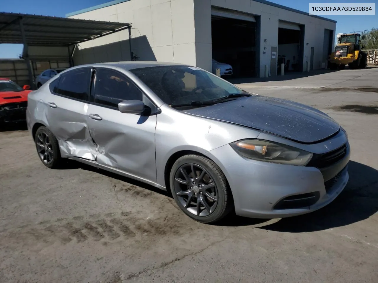 2016 Dodge Dart Se VIN: 1C3CDFAA7GD529884 Lot: 77221244