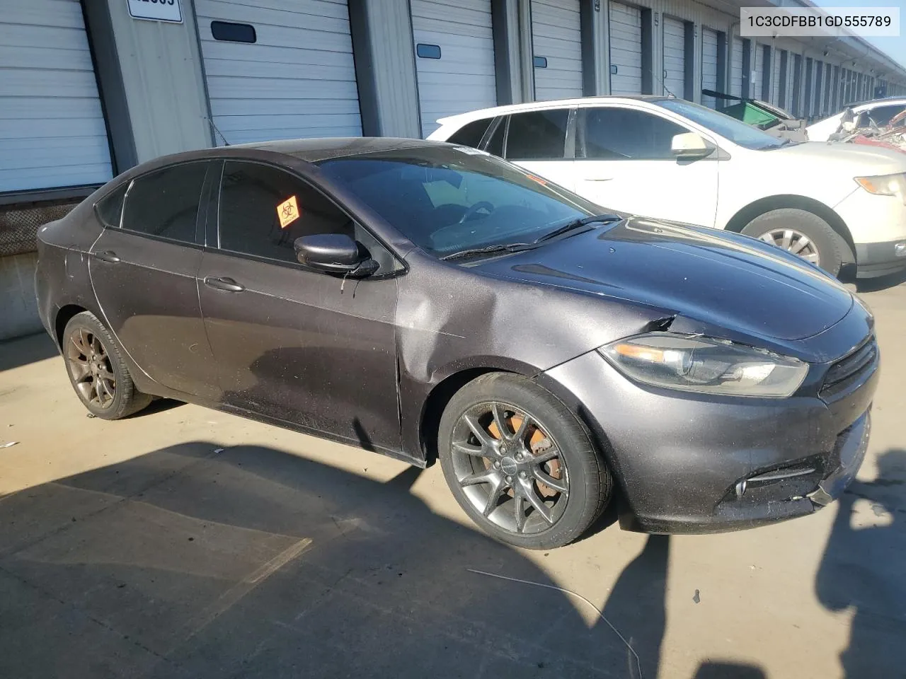 2016 Dodge Dart Sxt VIN: 1C3CDFBB1GD555789 Lot: 77345754