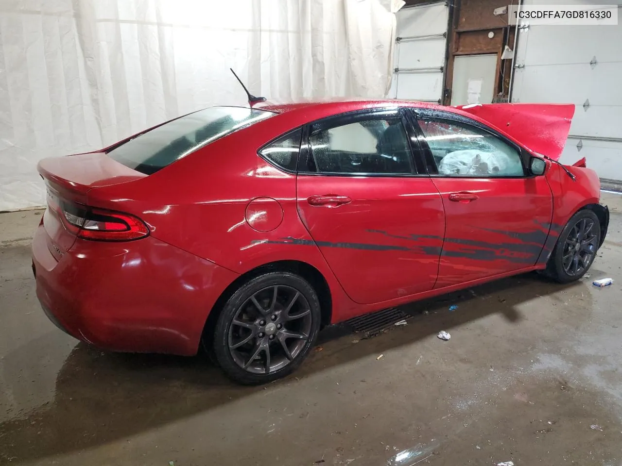 2016 Dodge Dart Sxt Sport VIN: 1C3CDFFA7GD816330 Lot: 77433254