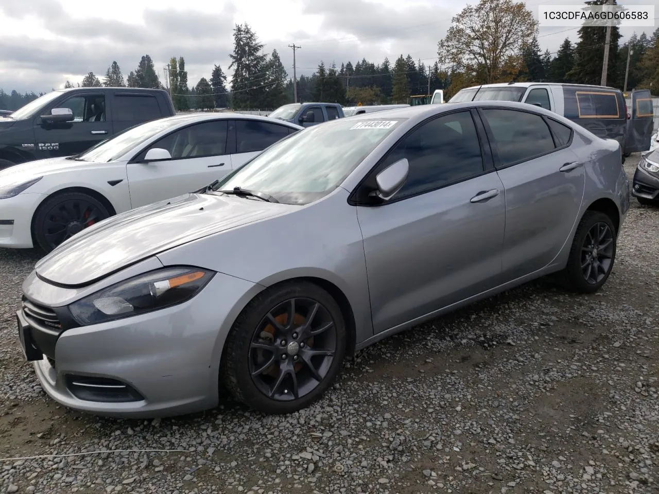 2016 Dodge Dart Se VIN: 1C3CDFAA6GD606583 Lot: 77443014