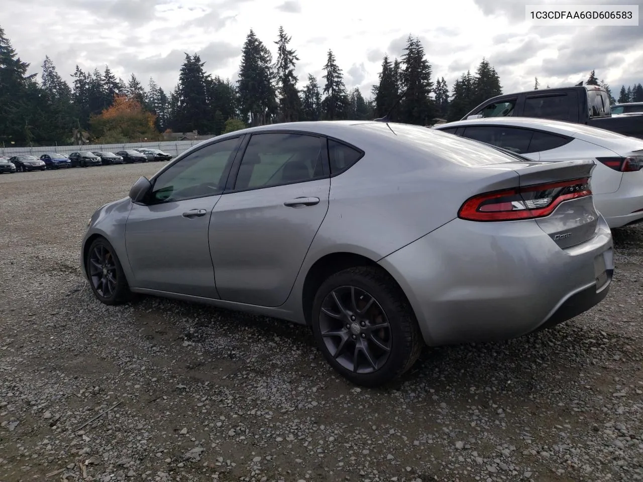 2016 Dodge Dart Se VIN: 1C3CDFAA6GD606583 Lot: 77443014