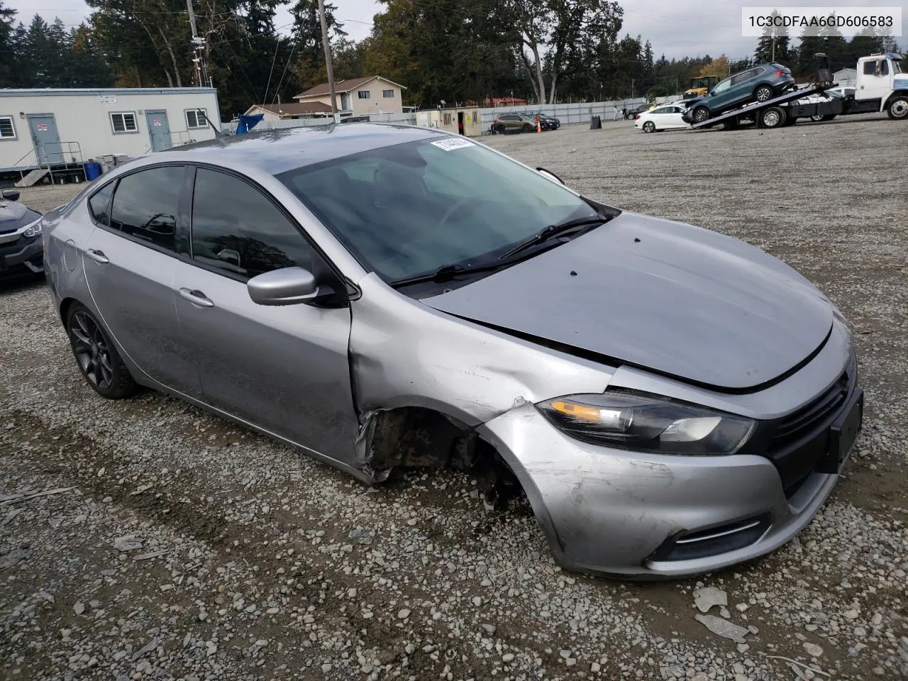 2016 Dodge Dart Se VIN: 1C3CDFAA6GD606583 Lot: 77443014