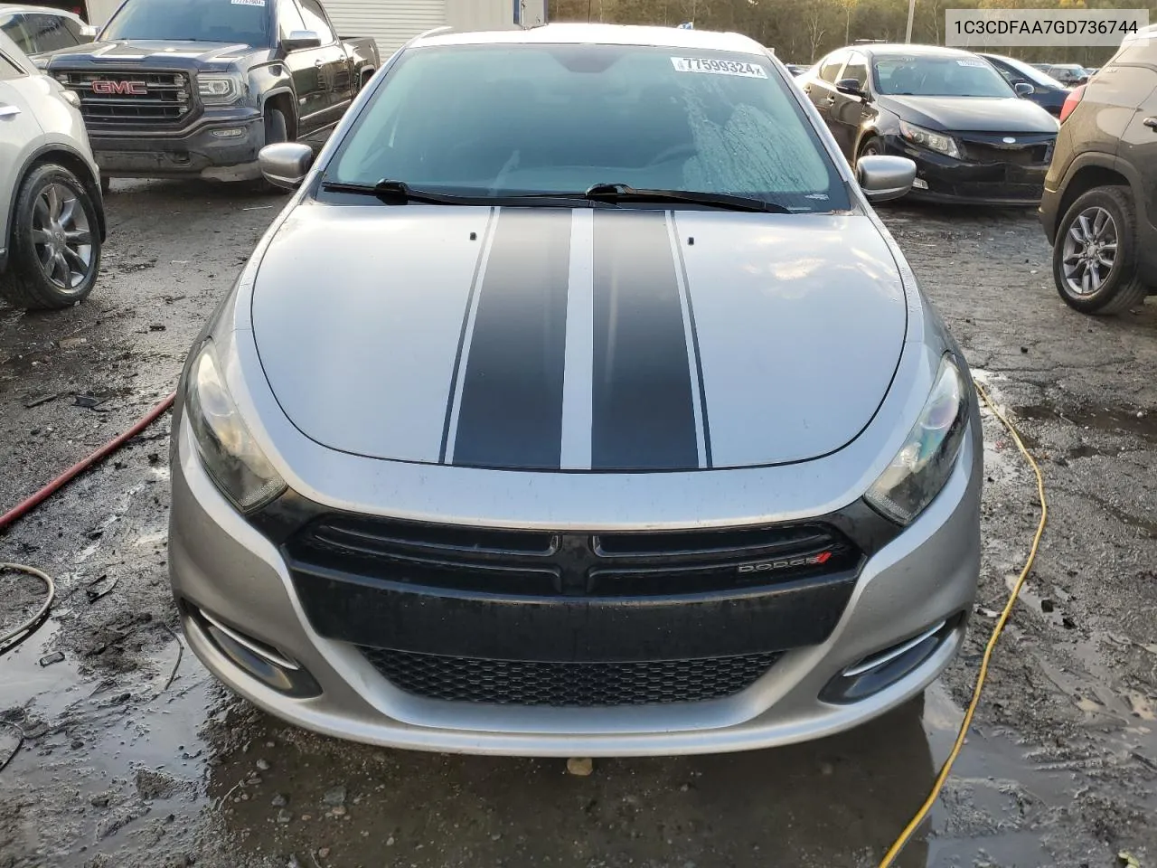 1C3CDFAA7GD736744 2016 Dodge Dart Se