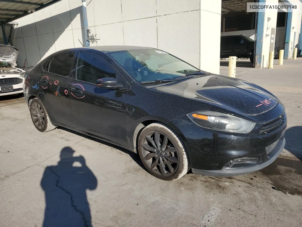 1C3CDFFA1GD817148 2016 Dodge Dart Sxt Sport