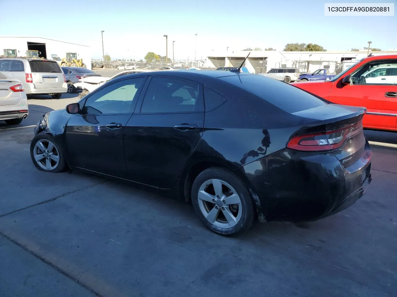 2016 Dodge Dart Sxt Sport VIN: 1C3CDFFA9GD820881 Lot: 77793694