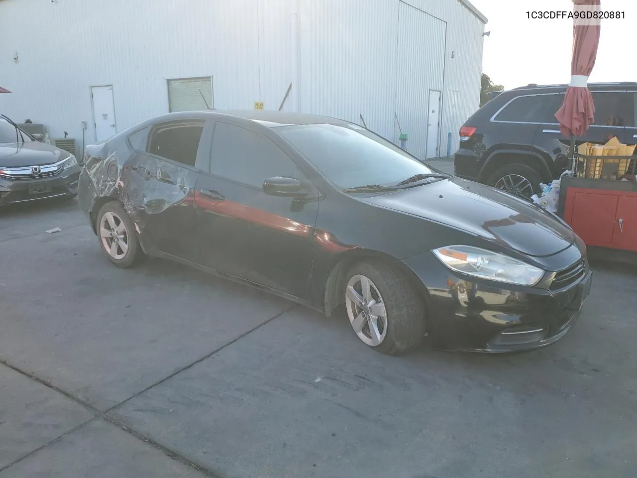 2016 Dodge Dart Sxt Sport VIN: 1C3CDFFA9GD820881 Lot: 77793694