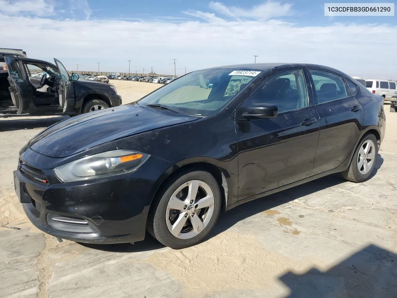 2016 Dodge Dart Sxt VIN: 1C3CDFBB3GD661290 Lot: 78923714