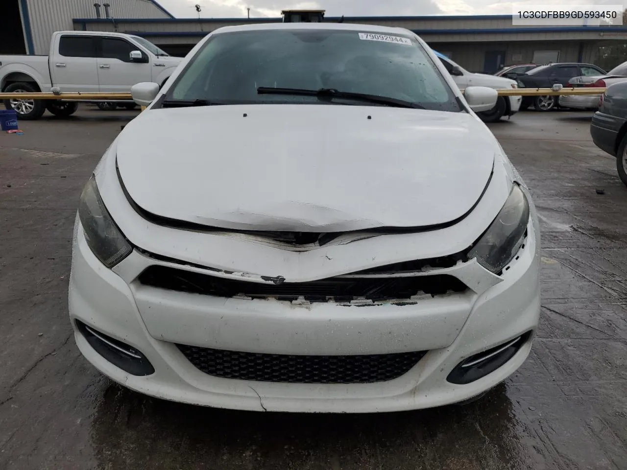 2016 Dodge Dart Sxt VIN: 1C3CDFBB9GD593450 Lot: 79092944