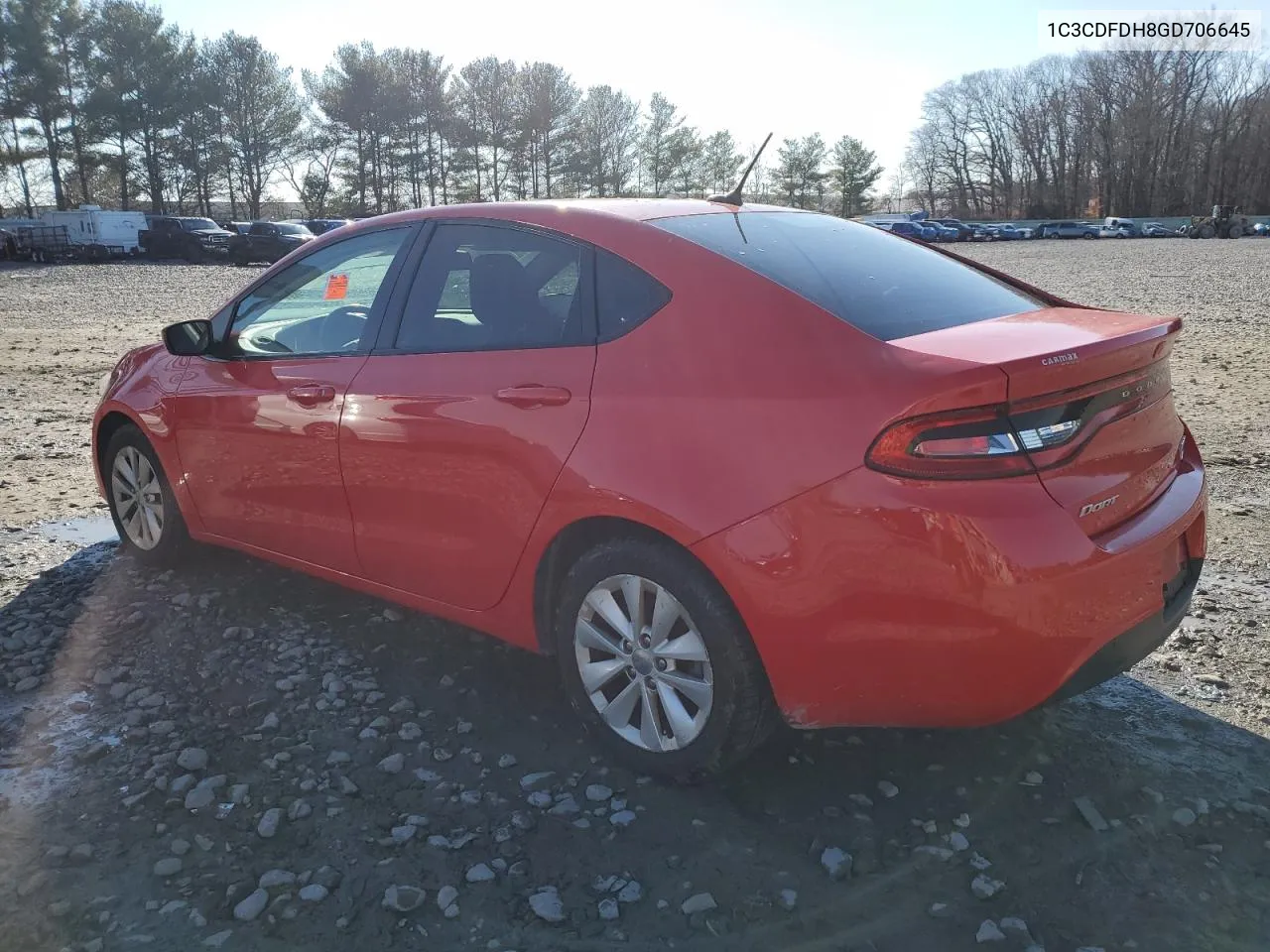 1C3CDFDH8GD706645 2016 Dodge Dart Se Aero