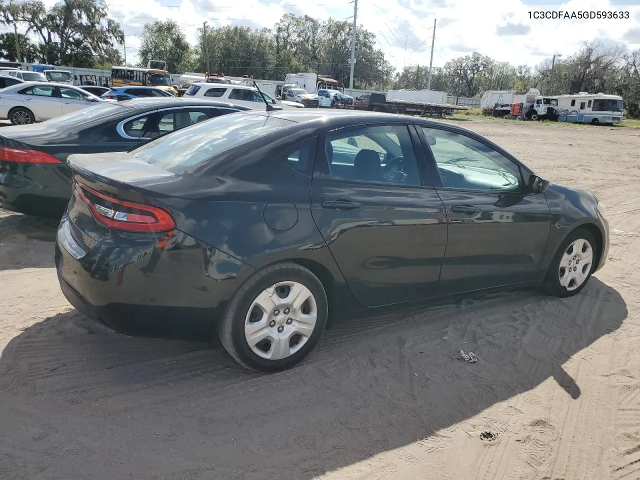 2016 Dodge Dart Se VIN: 1C3CDFAA5GD593633 Lot: 80387314