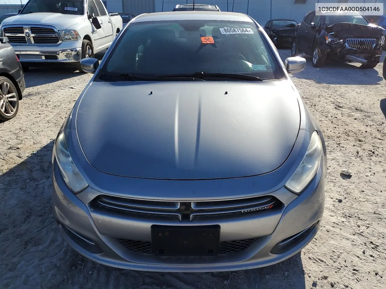 2016 Dodge Dart Se VIN: 1C3CDFAA0GD504146 Lot: 80587564