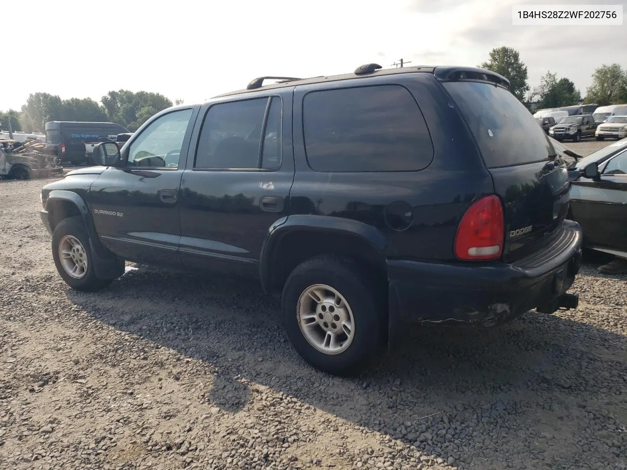 1998 Dodge Durango VIN: 1B4HS28Z2WF202756 Lot: 66585024