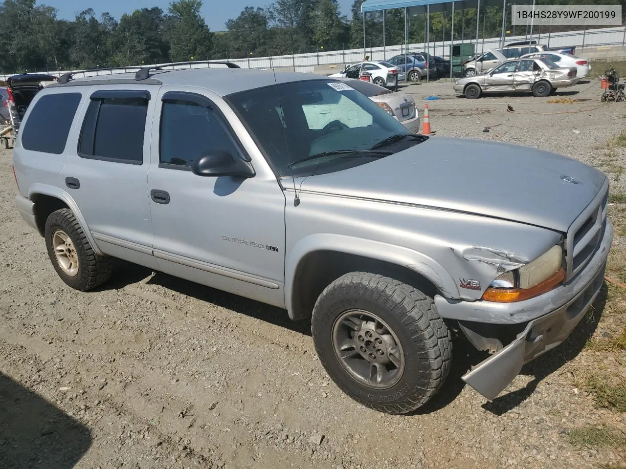 1998 Dodge Durango VIN: 1B4HS28Y9WF200199 Lot: 69267714